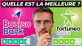 Quelle est la MEILLEURE Banque en ligne ? (Boursobank ou Fortuneo) 🔎