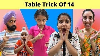 Table Trick Of 14 | RS 1313 SHORTS #Shorts