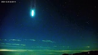 阿里山超級火流星｜二延平即時影像｜2024-12-25 22:26:14