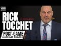 Rick Tocchet Calls Out Media for Elias Pettersson Questions & Recaps Thatcher Demko Season Debut