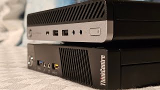 USFF madness | HP elitedesk 800 G3 mini \u0026 Lenovo thinkcentre M73 tiny comparison