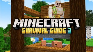 Minecraft 1.20 Iron Farm Tutorial! ▫ Minecraft Survival Guide S3 ▫ Tutorial Let's Play [Ep.38]