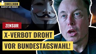 💥 ZENSUR: X-Verbot in Deutschland wahrscheinlich! Schockierende Enthüllungen!