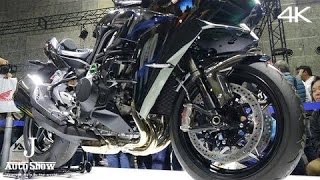 (4K)KAWASAKI NINJA H2 2016 カワサキ・ニンジャH2 - 大阪モーターサイクルショー2016