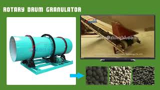 rotary drum granulator design