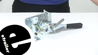 etrailer | Feature Review Replacement Left Side Ratchet Winch for Demco Kar Kaddy 3 Tow Dolly