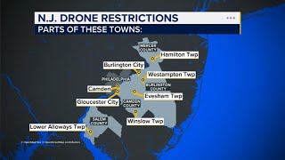 FAA bans drones in parts of NJ | See the map