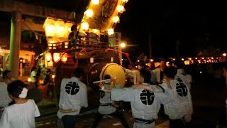 2019年 四日市市松原 聖武天皇社大祭 叩出（松二）