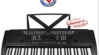 Huntington KB61 61-Key Portable Electronic Keyboard Black