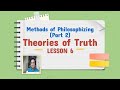 Philosophy (SHS)- Methods of Philosophizing (Part 2)- Theories of Truth and The Allegory of the Cave