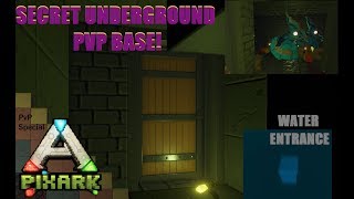 PixArk PvP ~ Super Hidden Base Trick