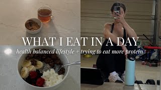 WHAT I EAT IN A DAY AS A 24-YEAR-OLD | healthy balanced lifestyle \u0026 recipes