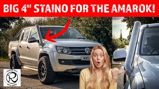 STAINLESS STEEL SNORKEL FOR VW AMAROK IS MEGA!! - *RoyalFabCo*