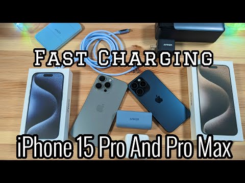 iPhone 15 Pro and Pro Max Best FAST chargers