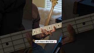 Groovy Bass Lick All Bassists Should Know #travisdykes #bass #tutorial