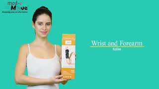 BEST SPLINT for Wrist and Forearm [2022] 👌 | How to Wear Medemove WRIST \u0026 FOREARM SPLINT | Medequip