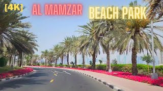 [4K] Al Mamzar Beach Park