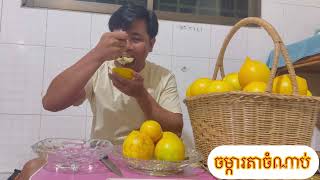 ផ្លែទឹកដោះគោតៃវ៉ាន់(Abiu fruit in Cambodia)