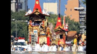 猛暑の京都　平成最後の祇園祭、後祭の山鉾巡行