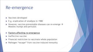 Microbiology - Emerging diseases