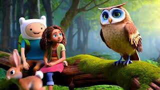 Lila and the Whispering Forest | Animal adventure cartoons for Kid