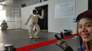 Asimo Robot Miraikan Japan