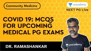 COVID 19 - MCQs for upcoming Medical PG Exams with Dr. Ramashankar
