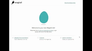 Wagtail Install Tutorial 2021