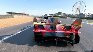Gran Turismo 7 | GR.1 Prototype Series Exhibition | 24 Heures du Mans Race Track | Ferrari 499P '23