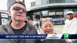 NBA stars shine in San Francisco during All-Star Weekend