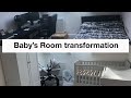 NURSERY TRANSFORMATION - BABY BOY - NEW PARENTS