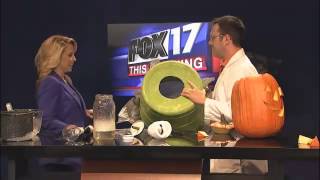 Mr. Science exploding pumpkin