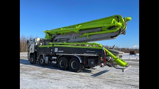 Комплектный автобетононасос FAW с надстройкой ZOOMLION K43X-5RZ