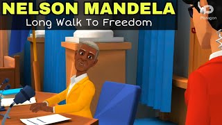 Nelson Mandela Long Walk To Freedom || Class10th Summary || Animated