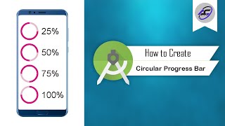 How to Create Circular ProgressBar in Android Studio | CircularProgressBar | Android Coding