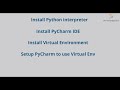 Be a Pythonista | Series 1 - Learn Python | 09 | Setup PyCharm & Virtual Env