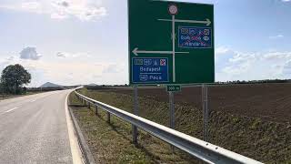 Megépült az M6-os autópálya új szakasza Bóly és Ivándárda között