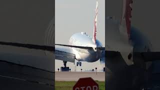 I'm Impressed #aviation #boeing #airplane #flying #boeingaircraft #landing #smoke #beautiful #viral