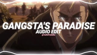 gangsta's paradise - coolio [edit audio]