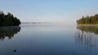 The Calm on Cyprus Lake in the morning in Tobermory