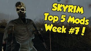 Skyrim Top 5 Mods of the Week #7 (Xbox One \u0026 PS4 Mods)