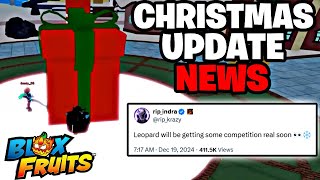 Blox Fruits Free Fruit Christmas Update Event is Releasing! Blox Fruits Christmas Update! (Roblox)