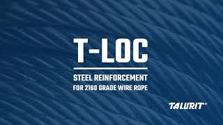 T-LOC™ - Patented steel reinforcement for mechanical splicing of wire rope