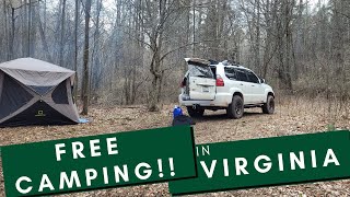 Free Camping In Virginia