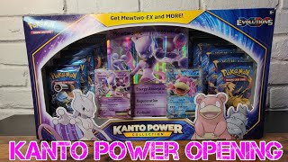 Mewtwo/Slowbro Kanto Power Collection Box opening!