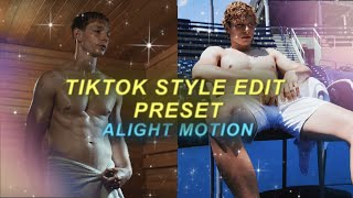 Tiktok velocity style edit preset | alight motion