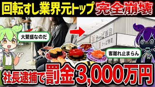 【ずんだもん】完全崩壊！？かっぱ寿司の過去…大手回転寿司からの転落【ゆっくり解説】