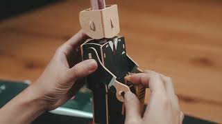 iló Mechanical Wooden Automata Gentleman Jack