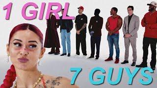 BLIND DATING 7 GUYS BY VALENTINE'S GIFT | Real Spill Reaction