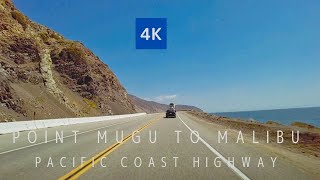 [4K]  Just driving movie On Pacific Coast Highway. Point Mugu to Malibu Country Mart by DJI Pocket2.